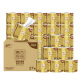 Qingfeng cored rolling paper log gold package 4 layers thickened 200g * 27 toilet paper rolls paper towel rolls full box