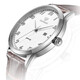 Tian Wang Watch Herren Mode Quarz Paar Watch Women's Belt National Watch Water of Watch Watch Valentinstag Geschenk 3886 Weißer Teller Brown Belt Herren Uhren + Temperiertes Film