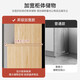 Jiyouai sideboard wine cabinet modern minimalist sideboard living room wall high cabinet multi-functional household large capacity storage cabinet upgraded solid wood particle board transparent cabinet door sky gray 80*34*182cm