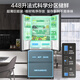 Midea 448L French-style multi-door refrigerator, ultra-thin, zero-embedded sterilization and odor-free, first-class energy efficiency, air-cooled, frost-free, frequency conversion, energy-saving, trade-in MR-470WUFPZE, national subsidy
