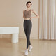 LULUUVTTOH Sports Suit Women's Running Shockproof Bra Pilates Training Vest Outerwear Yoga Fitness Clothing Top Women Gray Yoga Pants XL