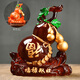 Xixi Taitai color-changing Fulu double harvest lucky tea pet ornaments boutique can raise creative gourd tea table tea play accessories decorative furnishings Fulu double harvest gold
