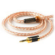 Xiaofan Xiaofan Kopfhörer -Upgrade -Kabel Sennheiser IE80S Balance Kabel MMCX SE535 846 IM03 BNAD Kupfer und Silber 16 Core 3,5 mm Stecker/1,1 Meter
