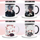 Yao wan xilian et espace profond périphérique d'eau tasse Qin Che q version périphérique ventilateur tasse en céramique tasse d'eau cup