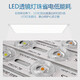 Deyan flat panel lamp 595*595 integrated ceiling lamp gusset lamp grille ceiling panel lamp engineering office lighting white light 58-W 595*595
