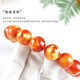 Bixiu Tang Yaohua Beeswax Loose Beads Round Beads Separate Beads with Beads Old Beeswax Single Bracelet Multi-Baby Beads Cultural Toy Accessories Selected Each Yaohua Round Bead 12mm/Single