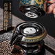 Xiangye 2025 New Anti-scalding Lazy Automatic Tea Set Household Rotating Stone Mill Teapot Kung Fu Tea Cup Tea Making Artifact Wrapped Lotus Branch Automatic Straight Cup Six-Cup 9-piece Set