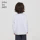 jnby by JNBY江南布衣童装秋长袖纯棉衬衫可爱音乐会图案男女童儿童1N7212640 983蓝黑条/格 140 cm
