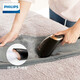 Philips handheld ironing machine, household steam sterilization and ironing machine, portable small steam electric iron for travel and business trips, GC362丨Handheld ironing machine [black and gold]
