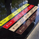 Cui Zhixing Beware of Steps Floor Stickers Beware of Sliding Floor Signs Customized Thickened Frosted PVC Waterproof and Anti-Slip Step Warning Stickers Warm Tips Beware of Steps Stickers Coffee Color Be Careful of Steps x 2 sheets 60x10cm