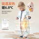 BETUS Baby Sleeping Bag Spring, Autumn and Winter Split Leg Infant 1-3-6 Years Old Constant Temperature Heating Anti-Kick Quilt Children's Warm One-piece Constant Temperature Tianzhu Autumn and Winter Medium Thick Room Temperature 10-20 Linglu Yingchen M Size Suitable for Height 80-95cm Age 15 Months-2 Years