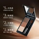 KATE three-color eyebrow powder water-resistant and sweat-resistant nose shadow lying silkworm contour eyebrows 3 colors gift for girlfriend EX-7 2.2g