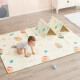 babygo baby crawling mat baby crawling mat whole folded and thickened XPE foam non-slip floor mat children's play blanket 195*147*1.5cm flying pig New Year's gift