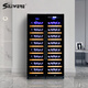 SILIWERE/SILIWERE red wine cabinet, constant temperature wine cabinet, custom wine cabinet, large wine cabinet, double door wine cabinet, custom wine cabinet, width 980 depth 450 height 1800 black 160 bottles exclusive edition