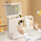VLANDO2025 new style birthday gift for girlfriend cosmetics storage large capacity skin care products with mirror high-end