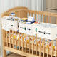 Kezhitu Customized Hanging Basket Baby Crib Head Rack Windeln auf Lagerbeutel Windeln Windeln Windeln Aufbewahrungsbox Crescent Weißfrei bedecktes Modell [mit Papierschublade + Kabeleinfügungsanschluss]