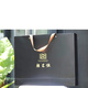 Guizhiyuan Break Wall Ganoderma Lucidum Spore Powder Mejora la inmunidad Azul Hat, la caja de regalo de alimentos saludables para los ancianos 2G*30 bolsas Caja de regalo pequeña