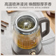 Midea Health Pot Tea Boiler Tea Kettle Electric Kettle Hot Water Kettle Kettle Thermostatic Kettle Electric Kettle Mini Glass Tea Kettle Black Tea ZC10-Pro