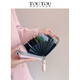 toutou graduation gift bag for women 2025 gift for girls card, car key coin wallet student gift for girlfriend birthday gift Shanquan silver