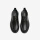 Him her Tata soft sole business casual leather shoes black British heightening genuine leather dad shoes men VVK01CM4 black 40
