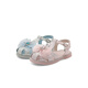 Belle Bow Princess Sandals Children's Shoes Women's Shopping Mall Same Style Exquisite Rhinestone Sandals 24531B64 Silver Size 29