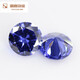 Qiyu Round Pointed Tanzanite Sapphire Loose Stone Ring Tanzanite Zircon CZ Gemstone Ring Tanzanite Zirconium 3 3.0mm