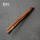 Juyu porcelain tea clip bamboo wooden tea spoon cup clip tea tweezers tea ceremony accessories tea needle scissors pot pen tea shovel Pu'er tea knife E tie rope bamboo long tea clip 21.5*1.2cm