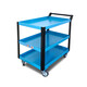 HAZET German imported HAZET tool cart three-layer mobile tool cabinet workbench heavy-duty trolley