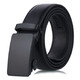 Pengjing Father's Day gift belt men's business young and middle-aged men's belt automatic buckle fashion black surface simple versatile belt