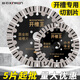 Xinren slotting cutting blade 195 board wall concrete cement floor 168 water and electricity home decoration wall slot special slotting saw blade Black King Kong 114 inner hole 20 (1 piece)