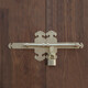 Chengzhong style thickened latch old wooden door lock garden courtyard door latch antique door buckle copper door bolt surface 20cm bronze