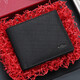 Goldlion men's wallet short wallet large capacity wallet wallet gift box birthday gift for dad