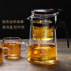 heisou heat-resistant glass filter teapot tea set push-type elegant cup teapot tea water separation 750mlKC60