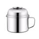 304 stainless steel lunch box, fast food cup, thickened instant noodle bowl for office workers, student canteen lunch box, insulated rice cylinder, 14cm extra thick / non-magnetic