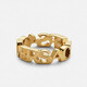 VERSACE/Versace End of Season Sale Women's Logo Ring 3J000-Gold-13