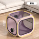 Tiger Pet Pet Drying Box Cat Bathing and Hair Blowing Artifact Small Dog Special Hair Drying Bag Household Water Hair Dryer Purple-Drying Bag Suitable for 25 Jin Jin equals 0.5 kg of domestic pets