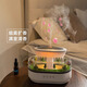 South Sandwich Aromatherapy Machine Automatic Fragrance Machine White Noise Humidifier Desktop Micro Landscape Home Bedroom Silent Colorful Ambience Light Large Fog White Noise Aromatherapy Humidifier Simulated Raindrops + Micro Landscape + Birthday Packaging, Gift Bag