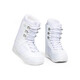 WS Snowboards Snowboardschuhe Schnürung flach Damen Carving Herren Snowboardschuhe Snowboardstiefel wasserdicht und warm 1700S weiße Skischuhe 40