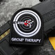 Target embroidery Velcro armband military fan outdoor backpack jacket with morale patch GROUP THERAPY