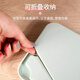 Small mirror makeup mirror student home desktop desktop foldable simple dressing mirror HD square blue trumpet