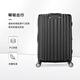 Samsonite Luggage 20-inch Trolley Case Fashionable Vertical Stripe Travel Bag Black GU9 Password Carry-on Case