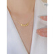 Ji Yuyou transfer bead necklace women's new trendy light luxury gift Internet celebrity temperament versatile niche design clavicle chain necklace gold necklace