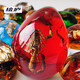 Huilu Insect Amber Pendant Natural Butterfly Specimen Insect Amber Necklace With Insect Animal Pendant Made Fashion Creative Single Side Polished Green Amber Crab With Lanyard