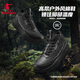 Jordan velvet sneakers climbing outdoor shock-absorbing and cold-proof cotton shoes warm plus wool men's shoes