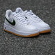 Nike (Nike) zapatos para hombres Summer New Air Force 1 Air Force No. 1 Sneakers Low Top Lightweight Breatable Casual FD7039-101 AF1 White and Green 42.5
