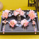 Rongxia ancient style Hanfu headdress hairpin set super fairy step tassel hairpin hair accessories girl hairpin ancient costume hairpin accessories hair accessories complete set