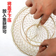Folding wire fish basket net bag fishing net fish metal stainless steel wire fish cage braided Yuhu Yuyongji medium size 30cm in diameter with missing rope