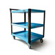 HAZET German imported HAZET tool cart three-layer mobile tool cabinet workbench heavy-duty trolley