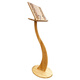 IMVE guitar score rack floor-standing vertical ukulele punch-free hanger solid wood guitar violin stand bamboo guitar rack