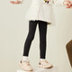 Mini Bala mini parent-child parent-child wear girls pants autumn and winter high waist leggings black 90001 100
